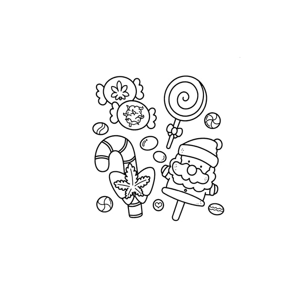 Halloween Fall Gift Stoner Moments Coloring Book: Funny Valentine Coloring Pages Featuring Weed-Themed Chill & Cozy Designs for Adults Stress Relief and Humor