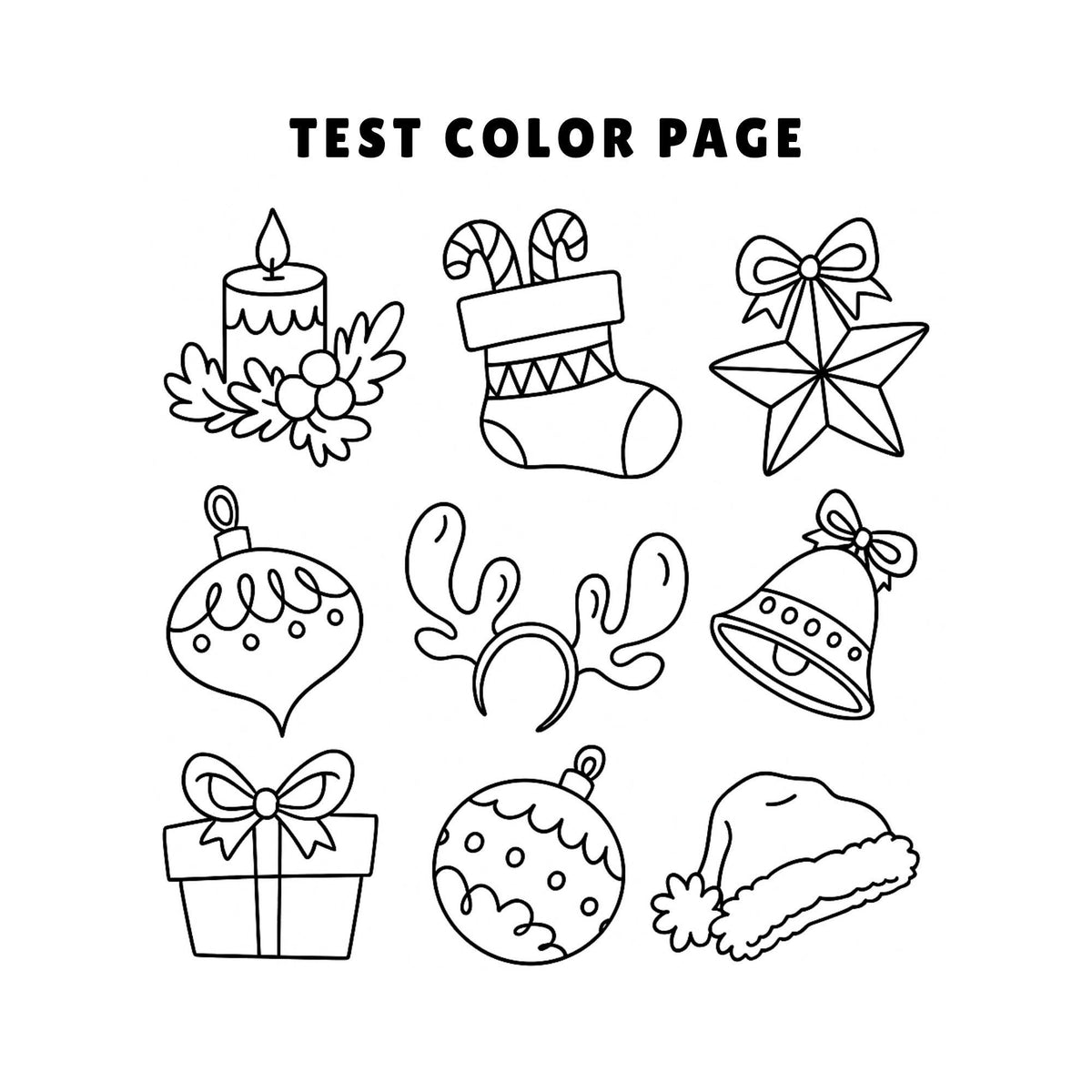 Halloween Fall Gift Cozy Christmas coloring Book Spiral Bound Hard Cover