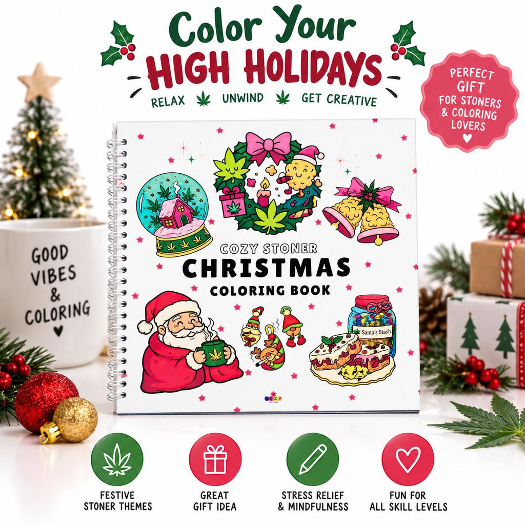 Halloween Fall Gift Stoner Moments Coloring Book: Funny Valentine Coloring Pages Featuring Weed-Themed Chill & Cozy Designs for Adults Stress Relief and Humor