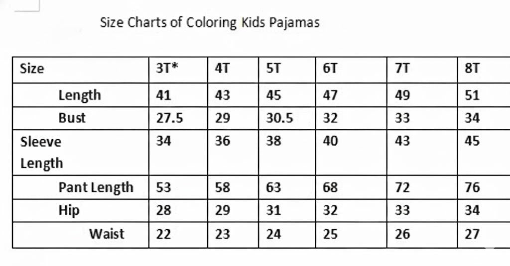 Halloween Fall Gift Cozy Coloring  Kids  Pajamas Set with Markers Soft Cotton 2-Piece Unisex PJs Snug Fit Farm Animal & Butterfly Themes Ultimate Stretch Seasonless Wear Sleepwear Cartoon Print